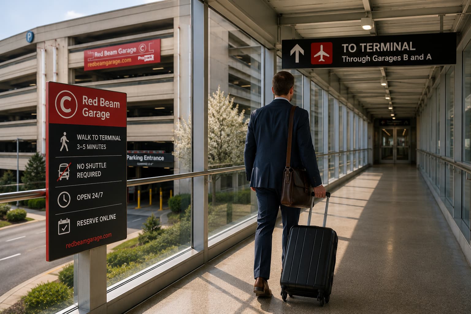 Airport Parking for Business Travelers Near PVD
